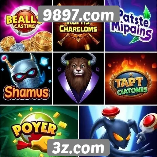 Análise da variedade de jogos disponíveis em 9897.com