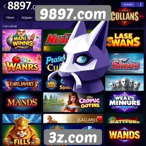 Avaliação das opções de jogos disponíveis no 9897.com