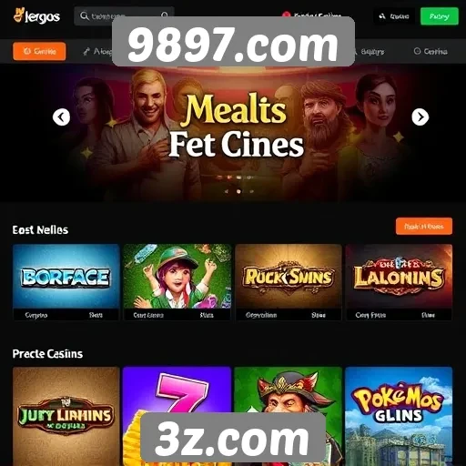 Principais jogos disponíveis em 9897.com