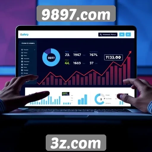 Métricas de tráfego do site 9897.com